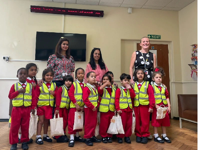 A group photo at the Teddy Bear GP Clinic